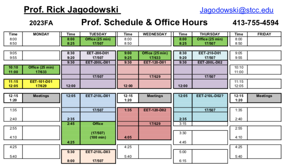 Jagodowski - Office Hours & Prof. Schedule 2023FA.png