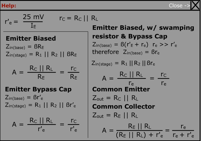 Transistor AC CE Amp Equations.jpg