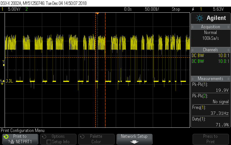 w/ motor at 75%