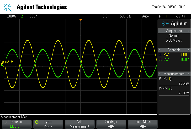 2k ohms removed for a 1.5k ohms