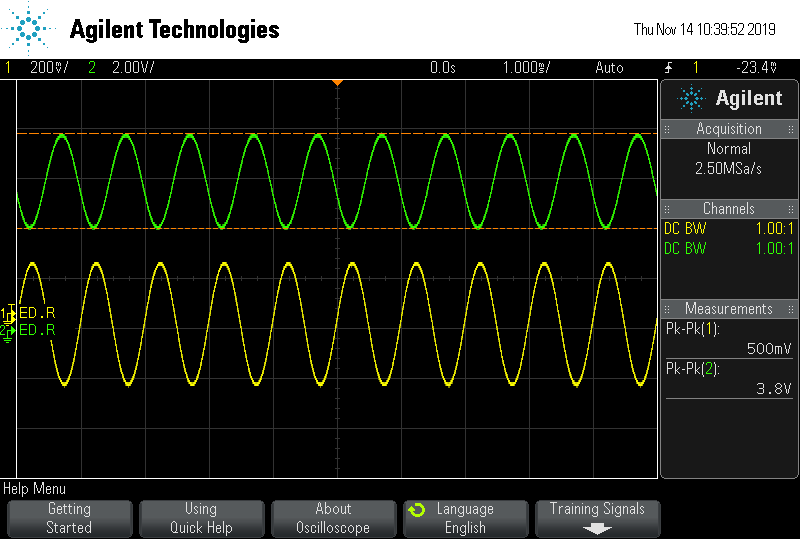 DC source for a Vdd of +12V