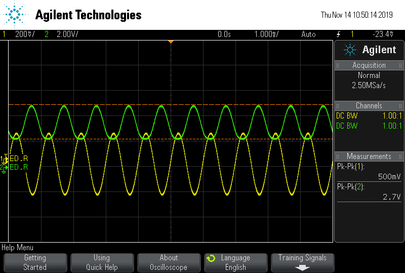 DC source for a Vdd of +9V