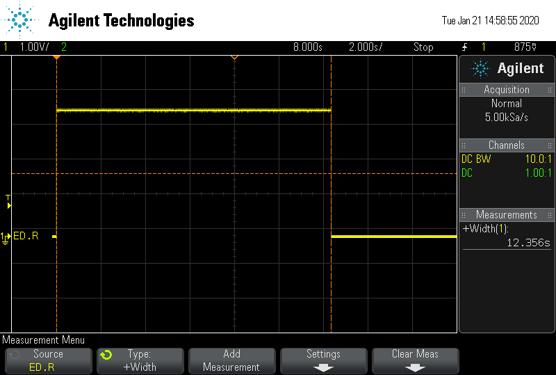 1M with 10uf