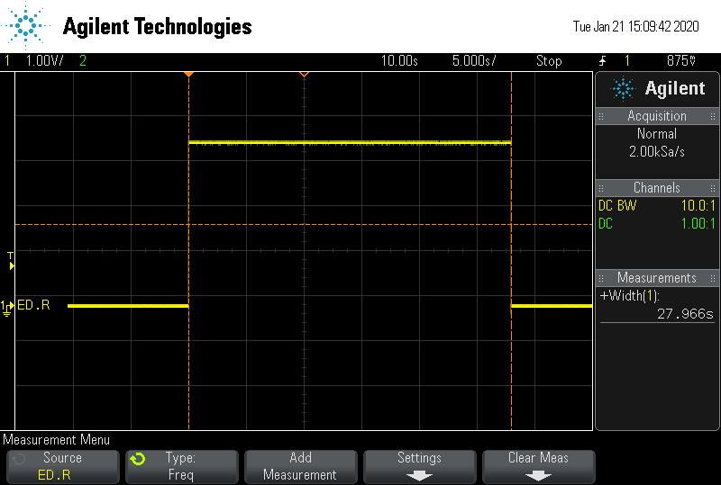 470k with 50uf (47uf was used instead)