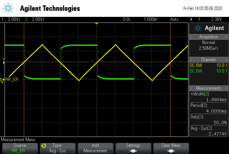 Potentiometer 2.50V